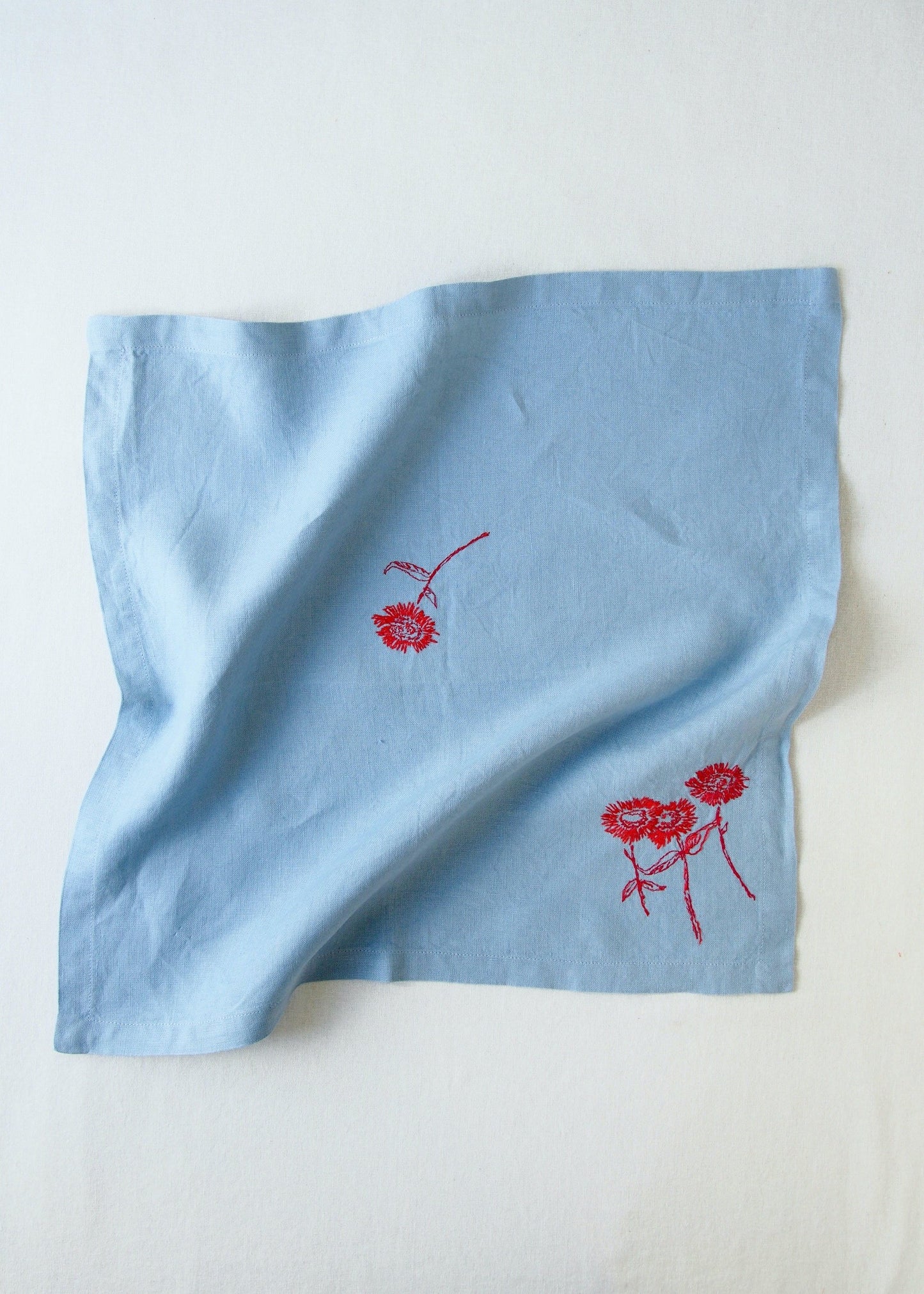 Blue Linen Napkin