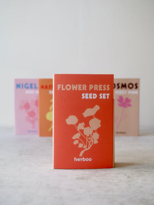 Flower Press Seed Set