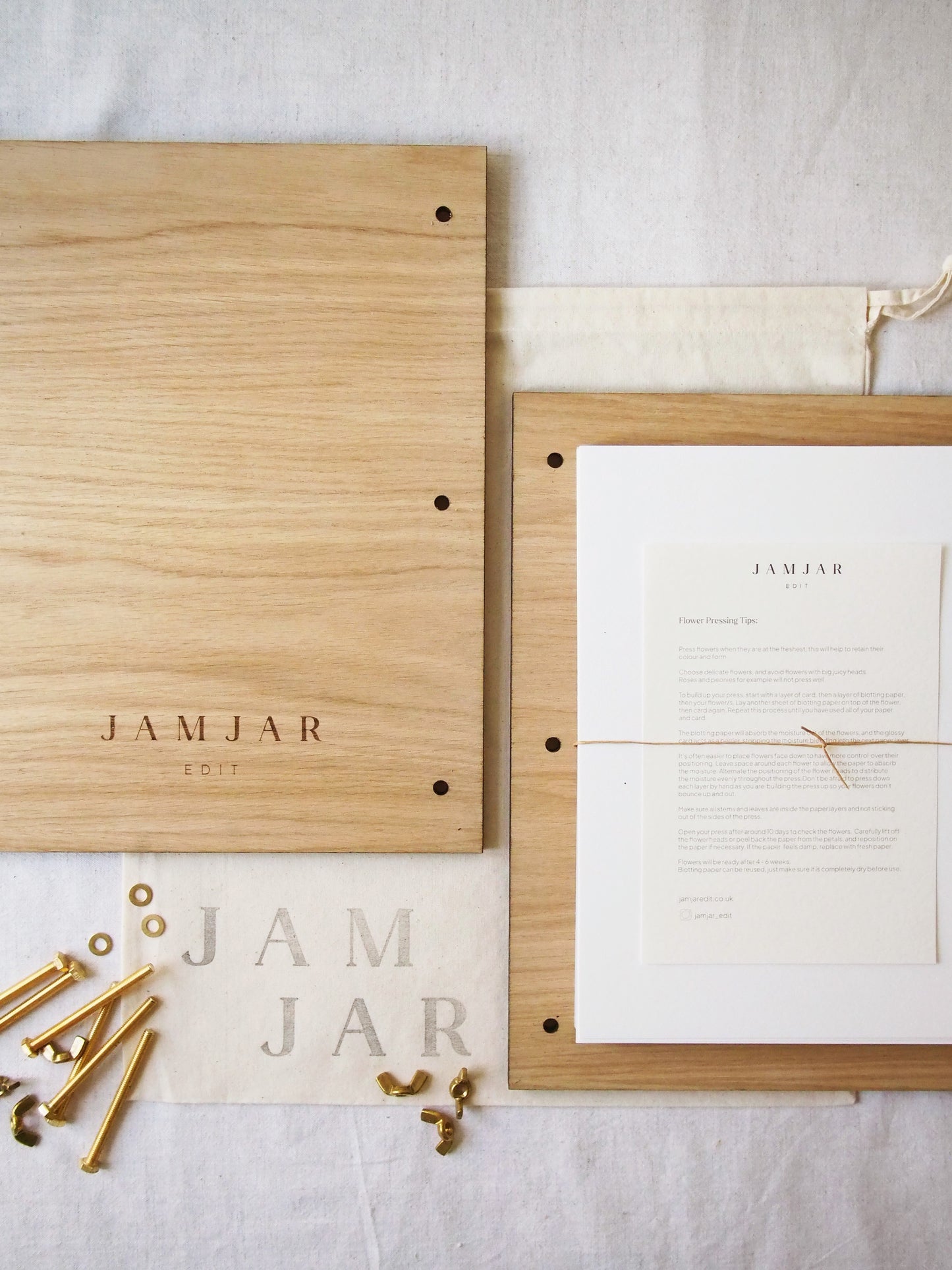Flower Press and Book Duo