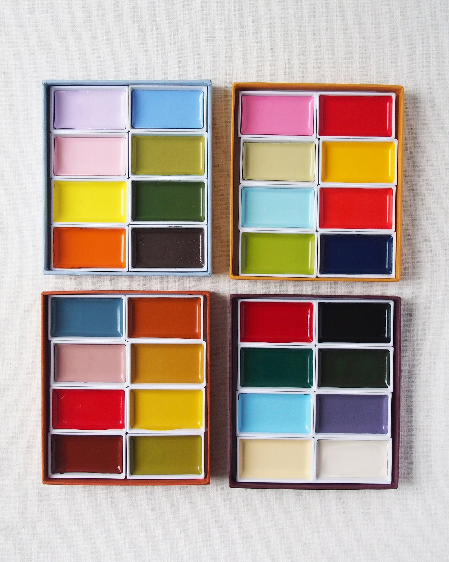 Seasonal Watercolour Palettes
