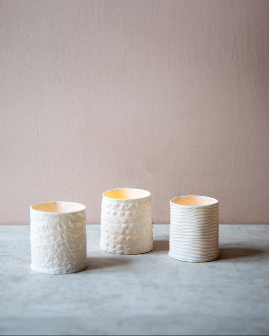 Porcelain Tea Light Holder