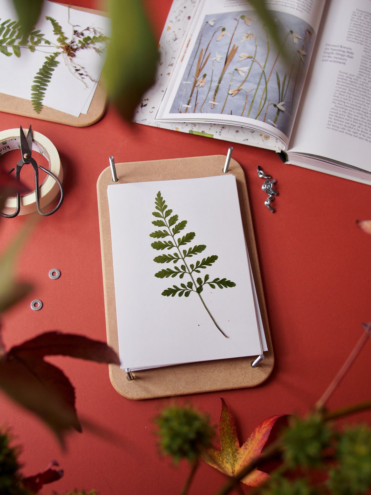 Small Flower Press and Book Duo