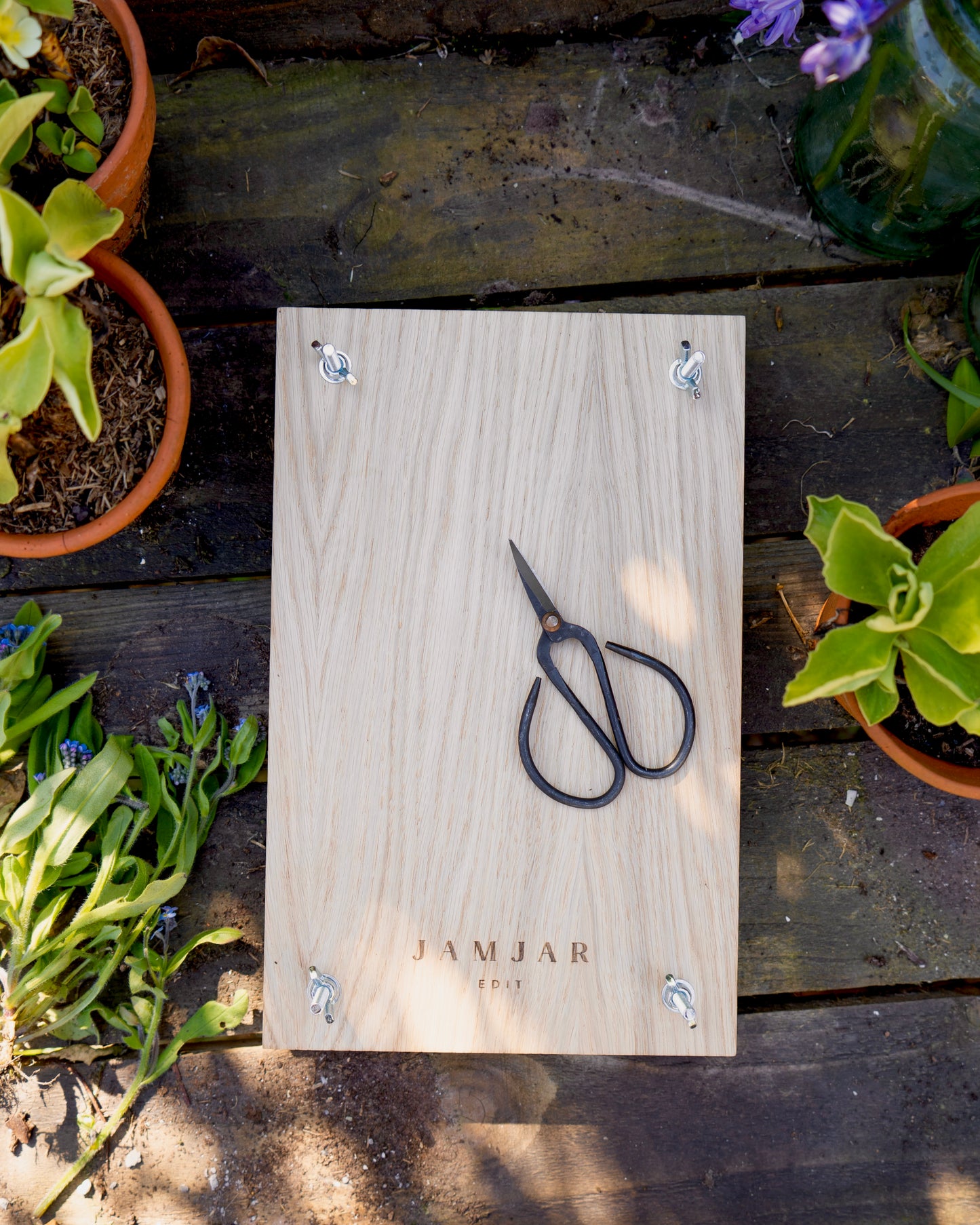 Small Flower Press - Oak Veneer