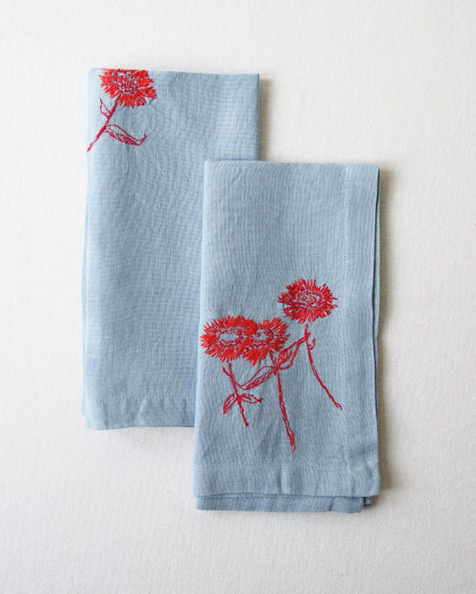 Blue Linen Napkin