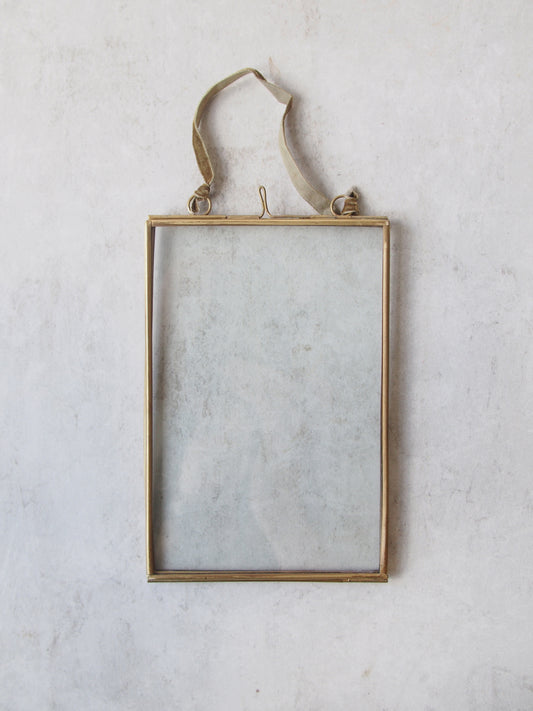 Hanging Brass Frame