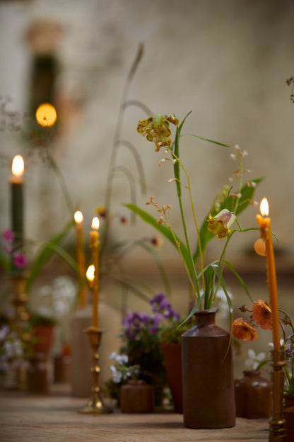 Flower Pressing Workshop at Prussia Cove, Cornwall, 29th April