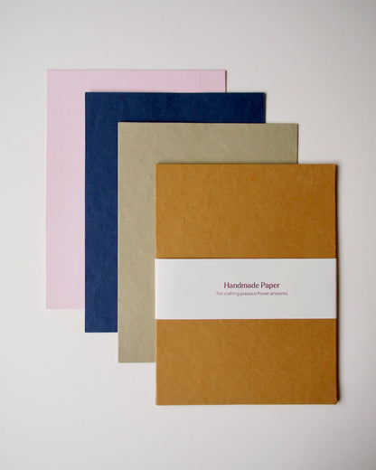 Handmade Coloured Paper