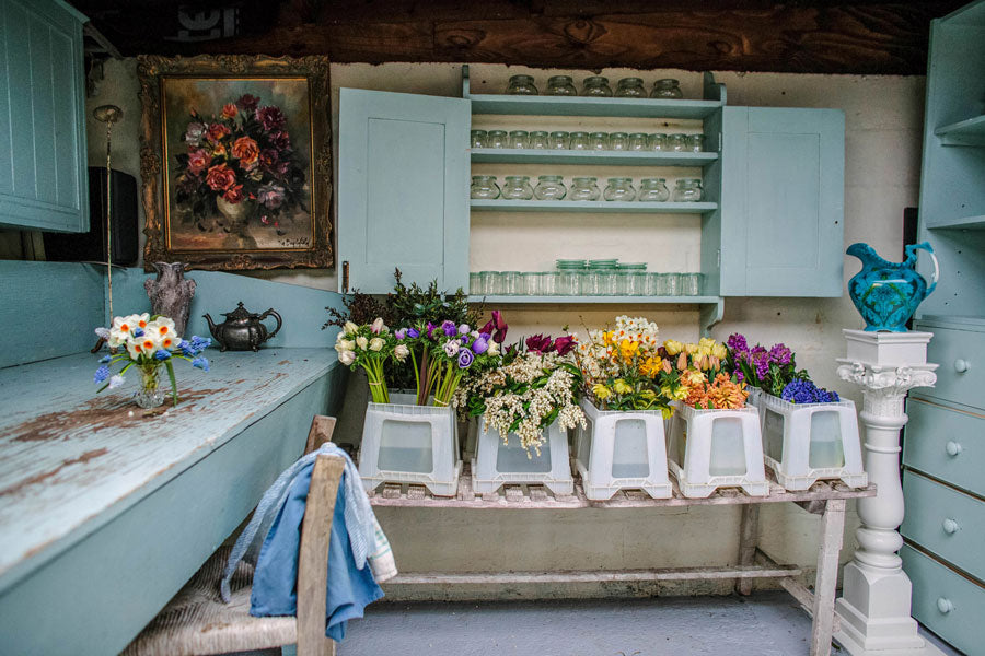 Flower Pressing at Green & Gorgeous, Oxfordshire, 20th July