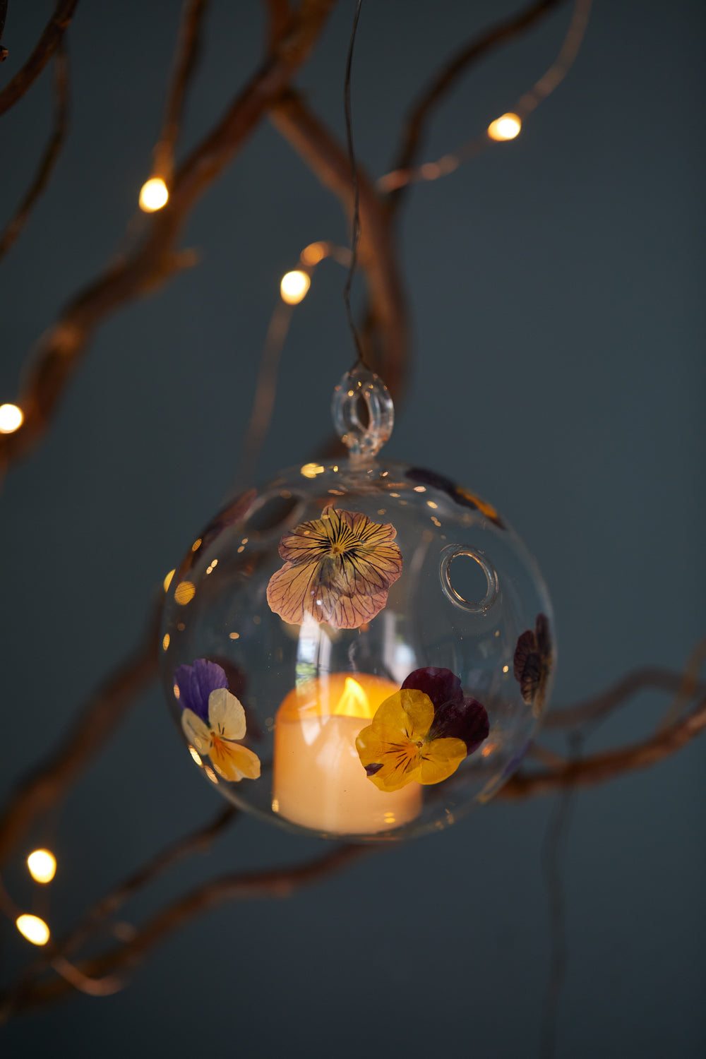 Pressed Flower Baubles