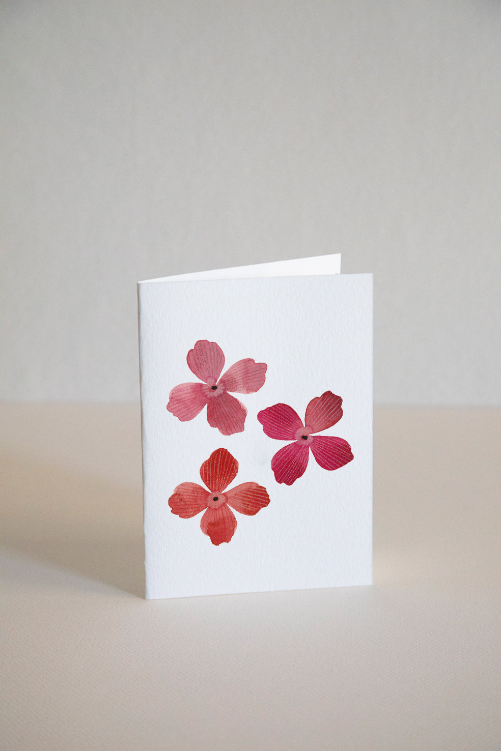 Hand Painted Flower Cards