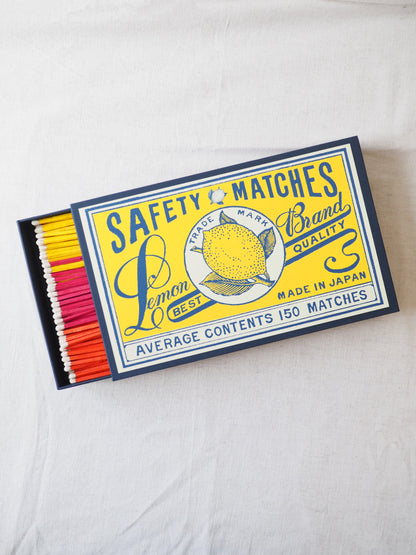 Giant Matches: Lemon