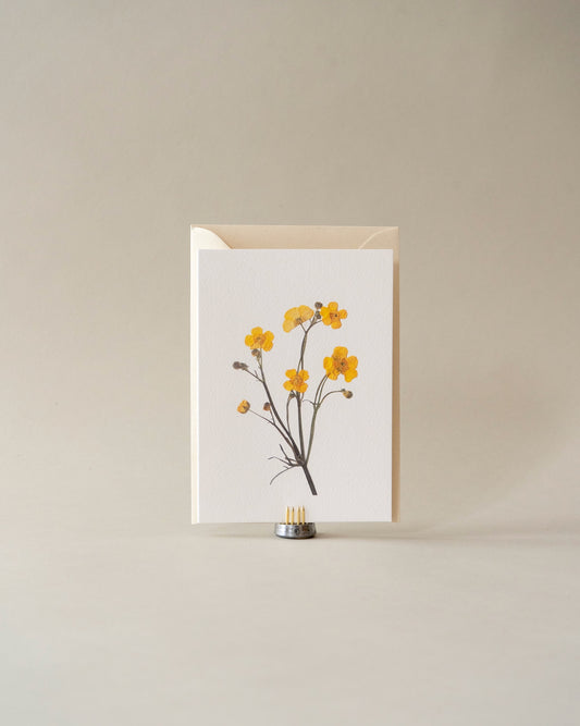 Card - May Buttercup