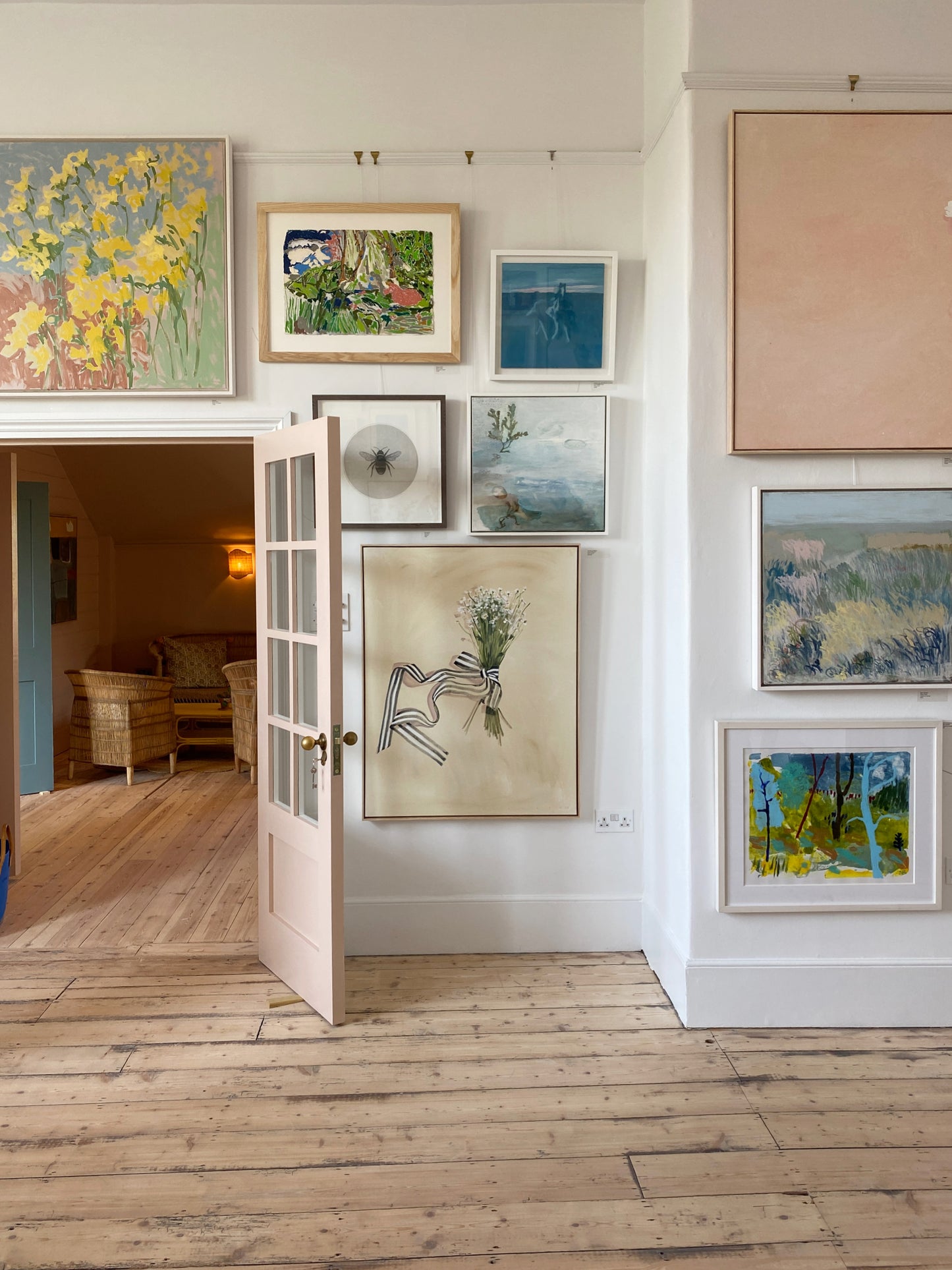 Flower Pressing at Meadow Art Gallery, Hampshire, 23rd April