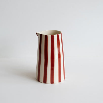 Paprika Candy Stripe Jug