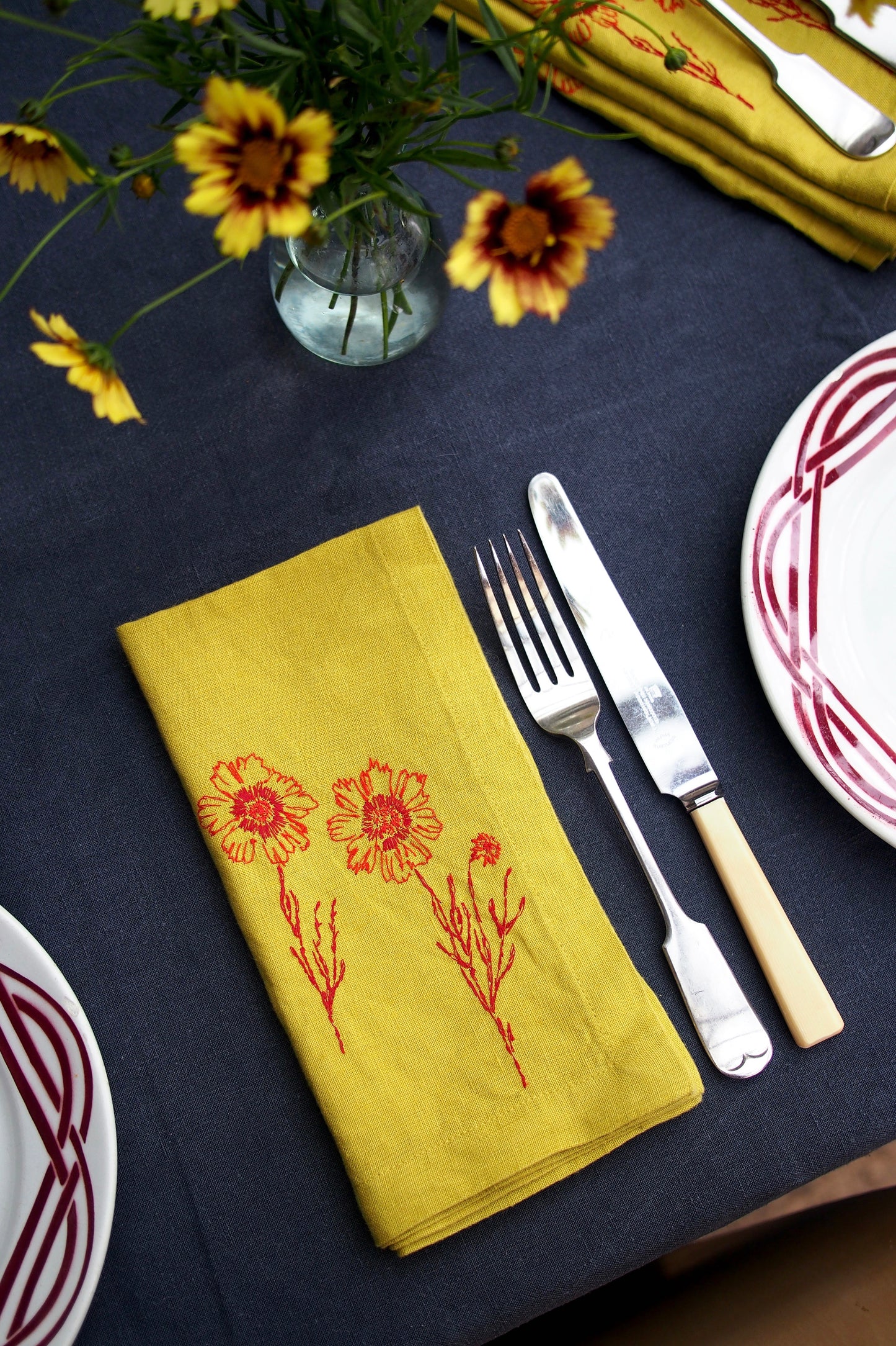 Mustard Linen Napkin