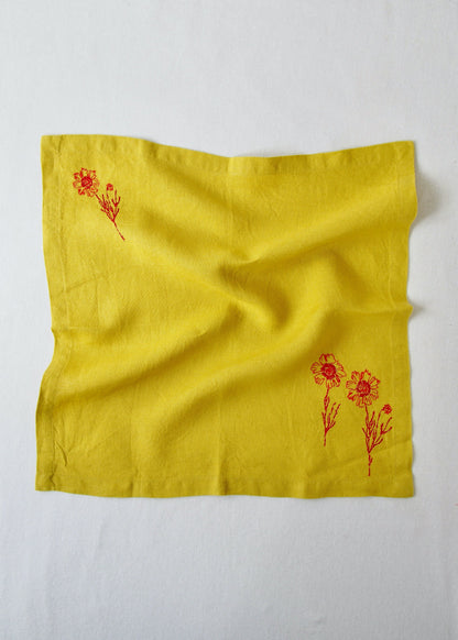 Mustard Linen Napkin