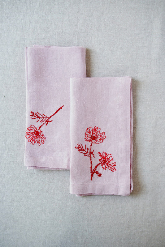 Pink Linen Napkin