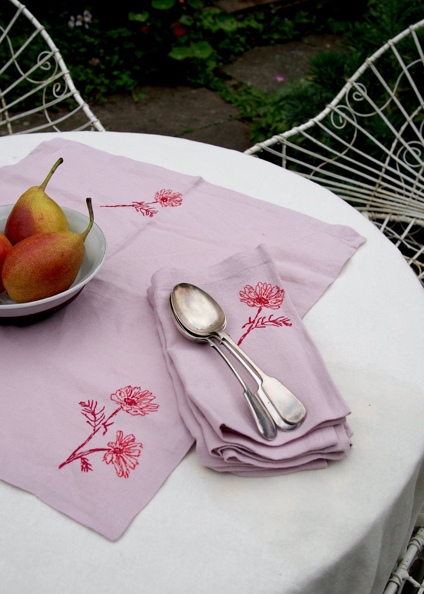 Pink Linen Napkin