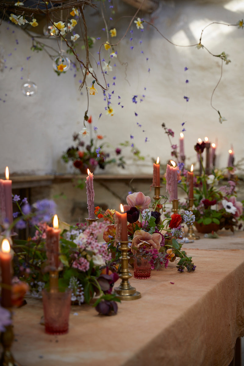 Flower Pressing Workshop at Prussia Cove, Cornwall, 29th April