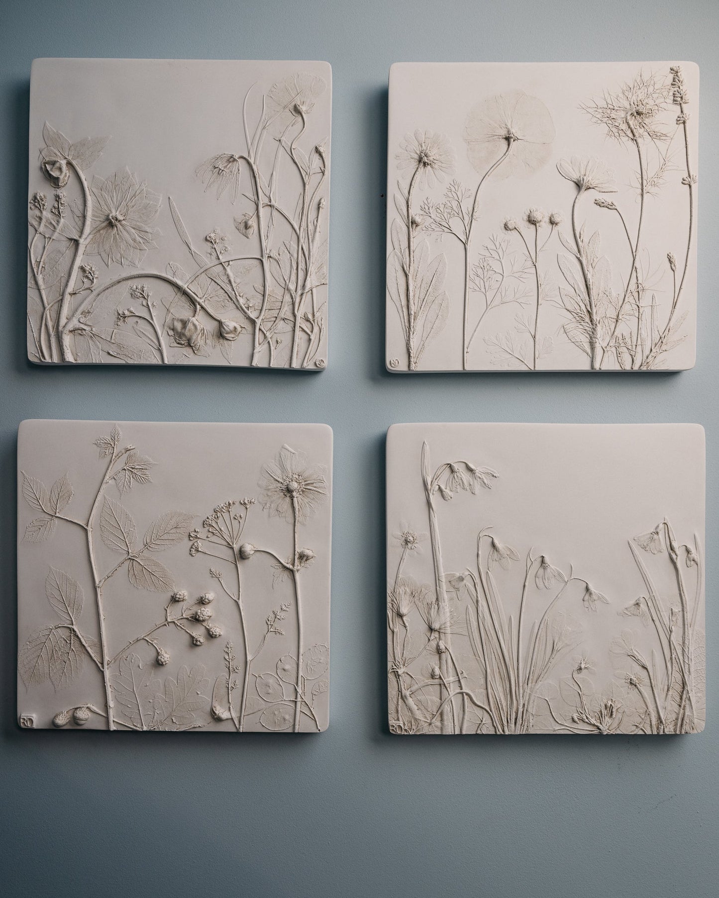 Botanical Relief: Four Seasons Collection