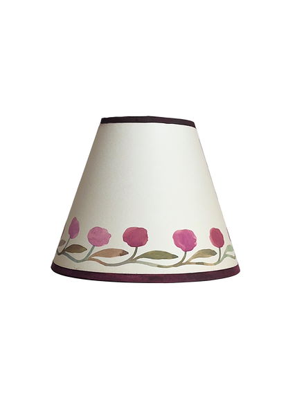 'Roses' Hand Painted Lampshade