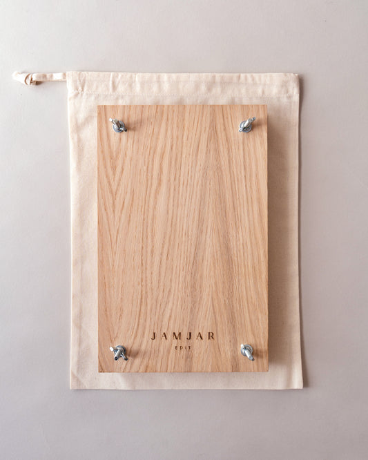 Small Flower Press - Oak Veneer