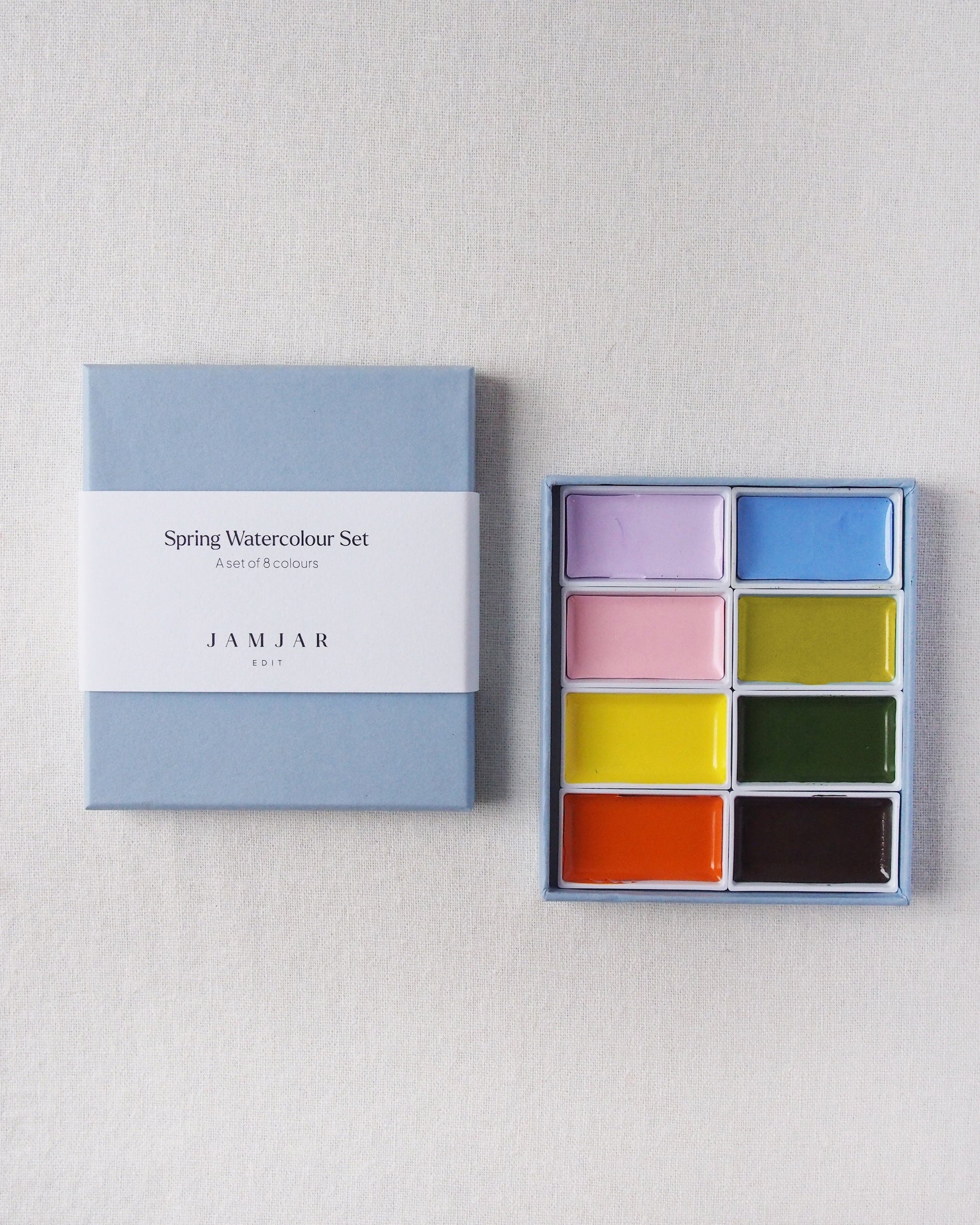 JamJar Edit - Seasonal Watercolour Palettes