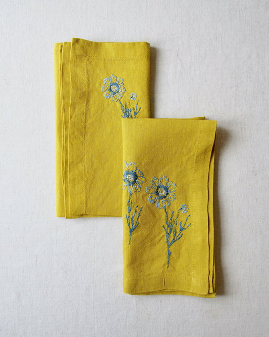 Mustard Linen Napkin